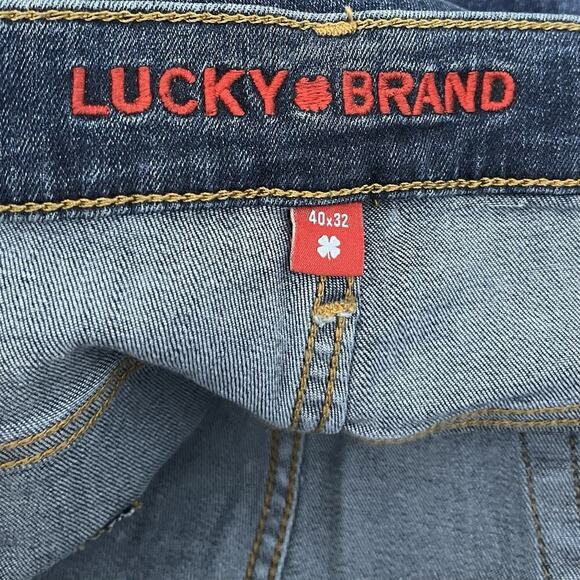 Lucky Brand Mens 223 Straight Leg Classic Jeans Size 40x32 Medium Wash NWT - Picture 9 of 9